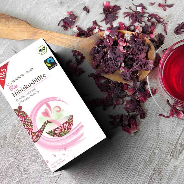 H&S Bio Hibiskusblüte Filterbeutel - 3
