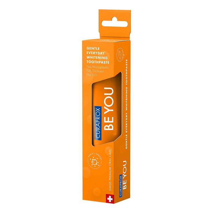Curaprox be you Zahnpasta Pfirsich + Aprikose orange - 2
