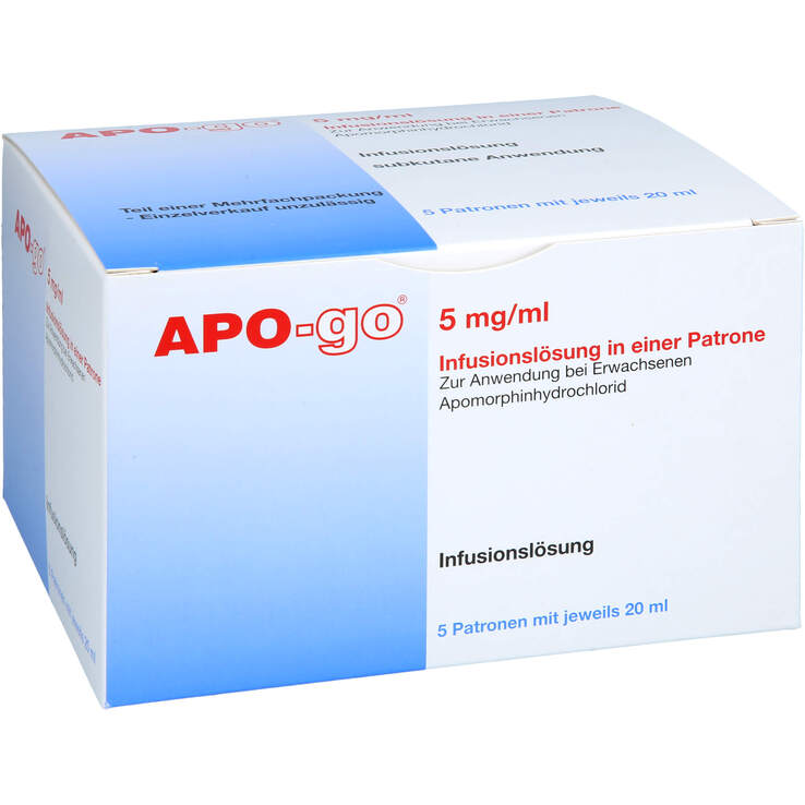 Apo-GO 5 mg / ml lnfusionslösung i.e.Patrone 100mg - 1