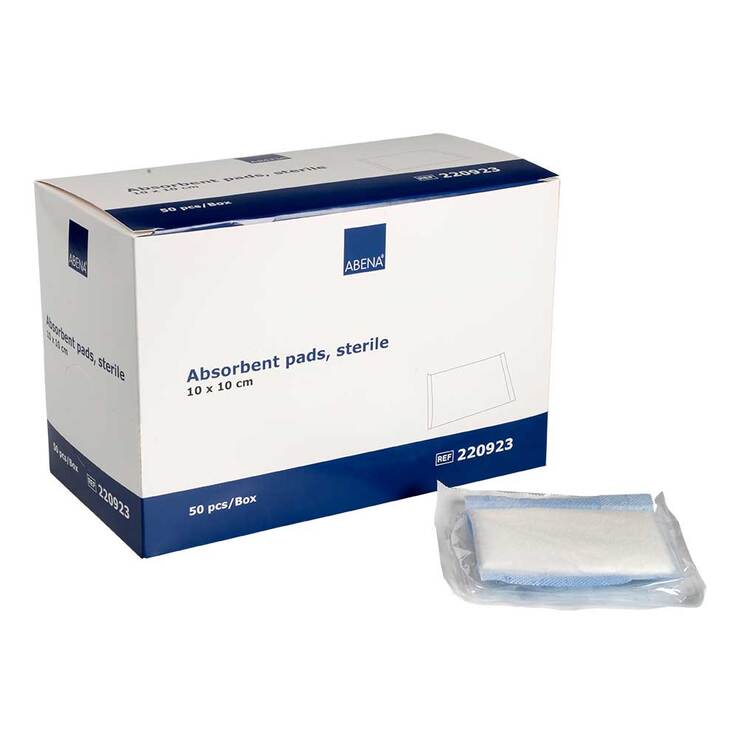 Saugkompressen steril 10x10 cm 50 St