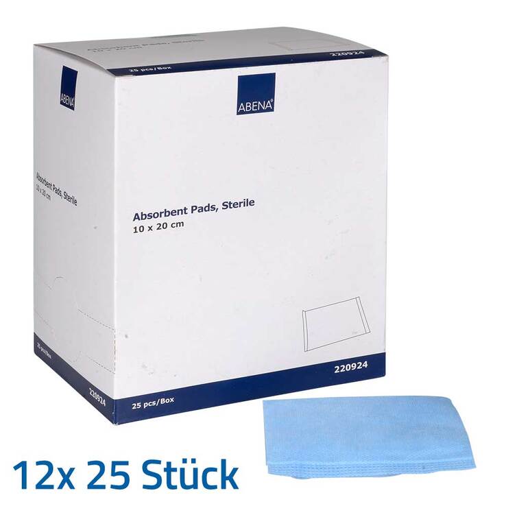 Saugkompressen steril 10x20 cm - 1