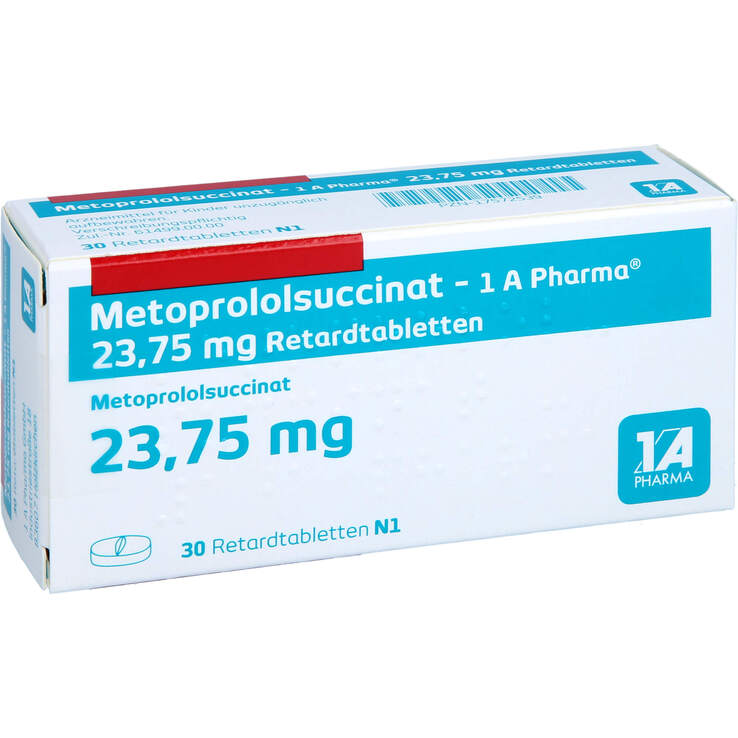 Metoprololsuccinat-1A Phar.23,75 Retardtabletten - 1