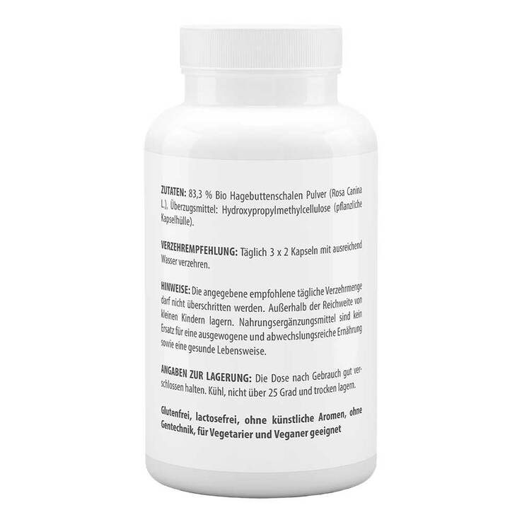 Hagebutte 600 mg Bio Kapseln - 3