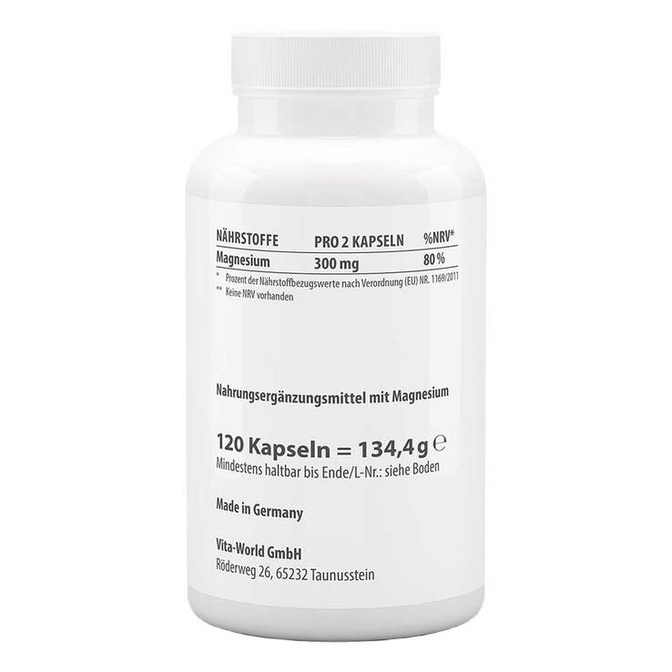 Magnesiummalat 1000 mg Kapseln - 2