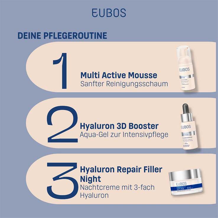 Eubos Anti-Age Hyaluron Repair Filler Night - 8