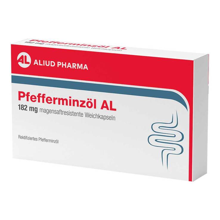 Pfefferminzöl AL 182 mg magensaftresistent Weichkapseln bei Reizdarm - 3