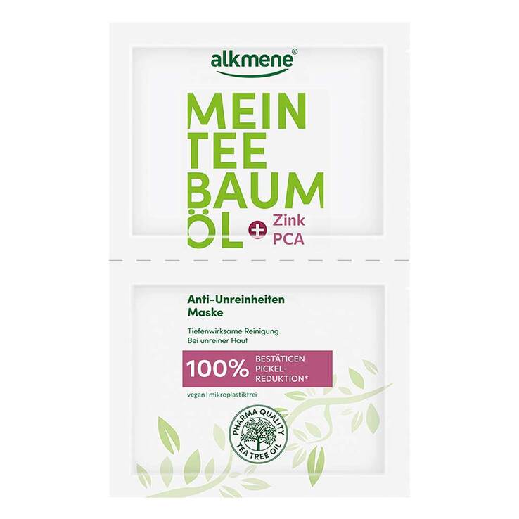 Alkmene Mein Teebaumöl Anti-Unreinheiten Maske - 1