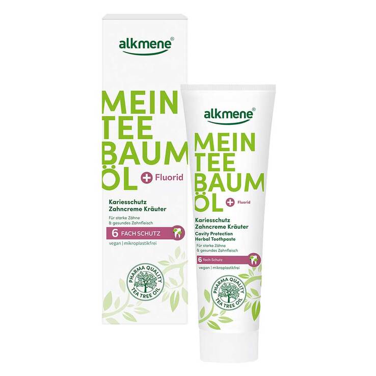 Alkmene Mein Teebaumöl Kräuter Zahncreme - 1