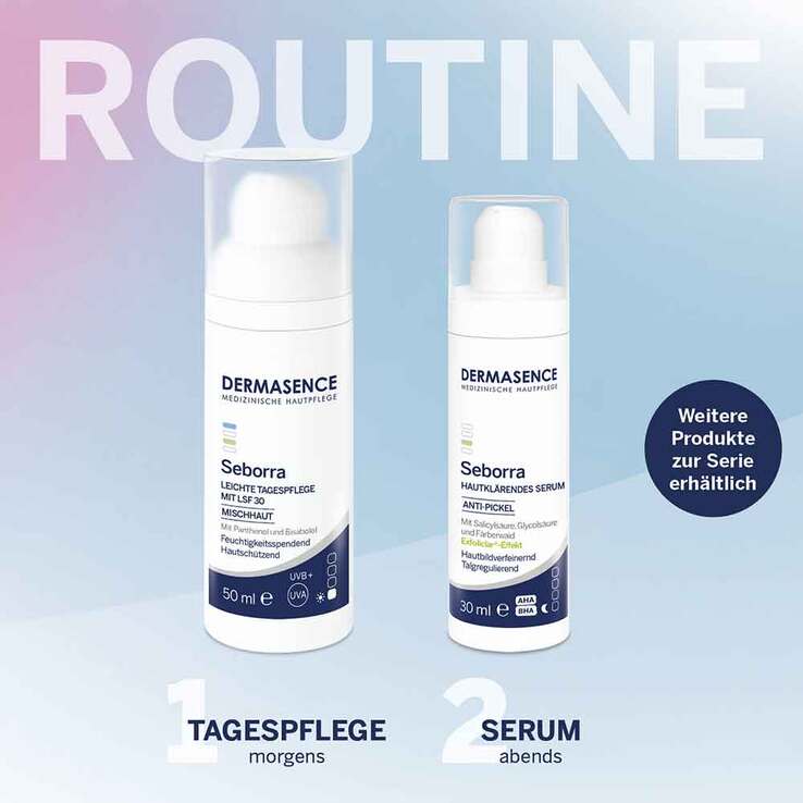 Dermasence Seborra leichte Tagespflege Creme LSF 30 - 6