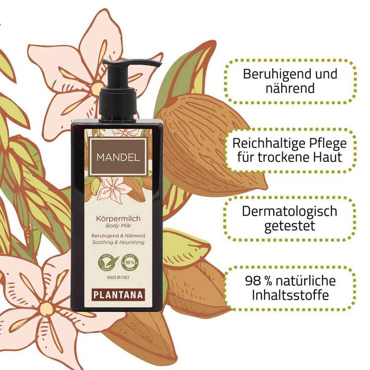 Plantana Mandel Körpermilch - 2