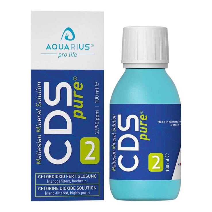 Aquarius pro life M.M.S. No. 2 CDSpure Glas Flasche - 1