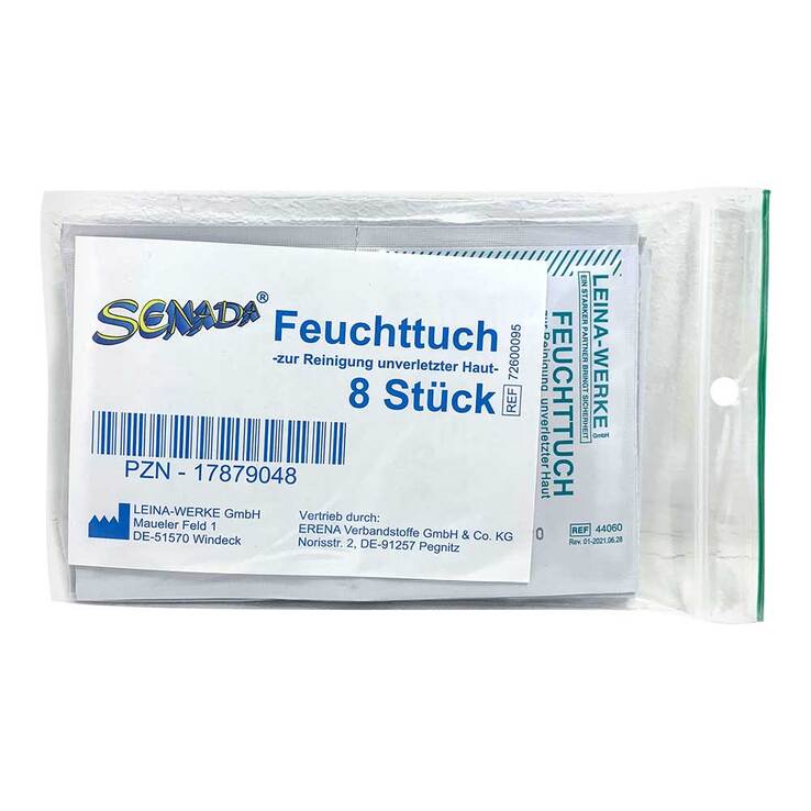 Senada Feuchttuch zur Reinigung Tücher Inhalt: 8 St