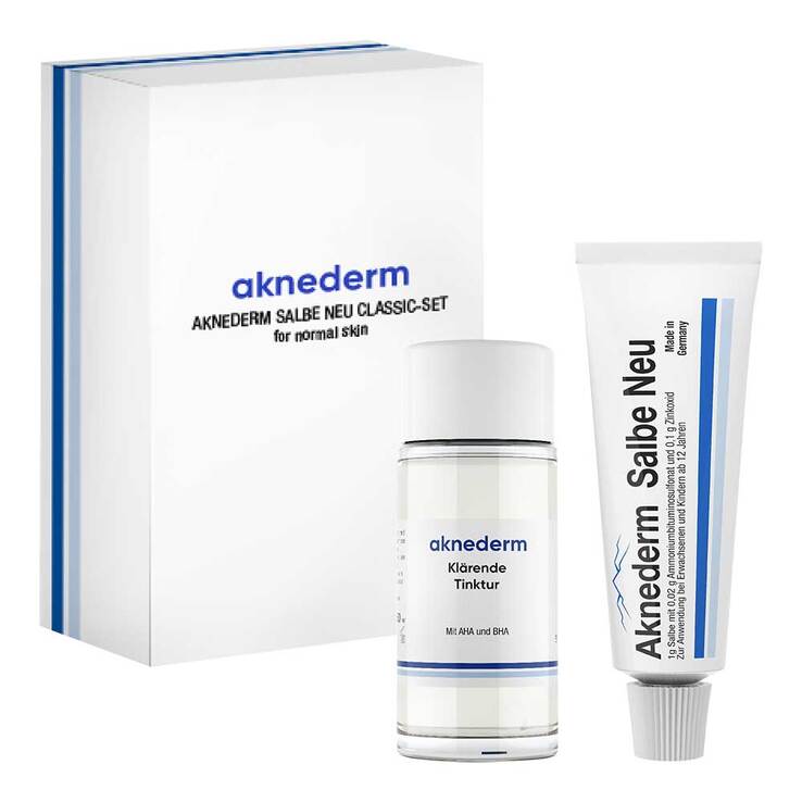 Aknederm Salbe Neu Classic-Set Salbe + Tinkt.normales Haar - 1