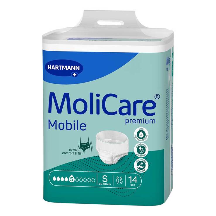 Molicare Premium Mobile 5 Tropfen Größe S 14 St