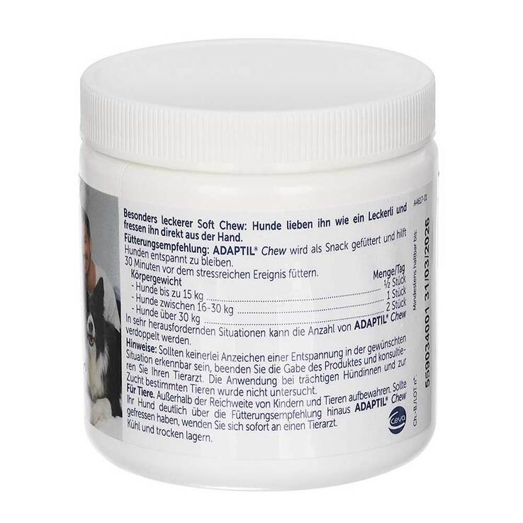 Adaptil Chew Ergänzungsfuttermittel für Hunde - 2