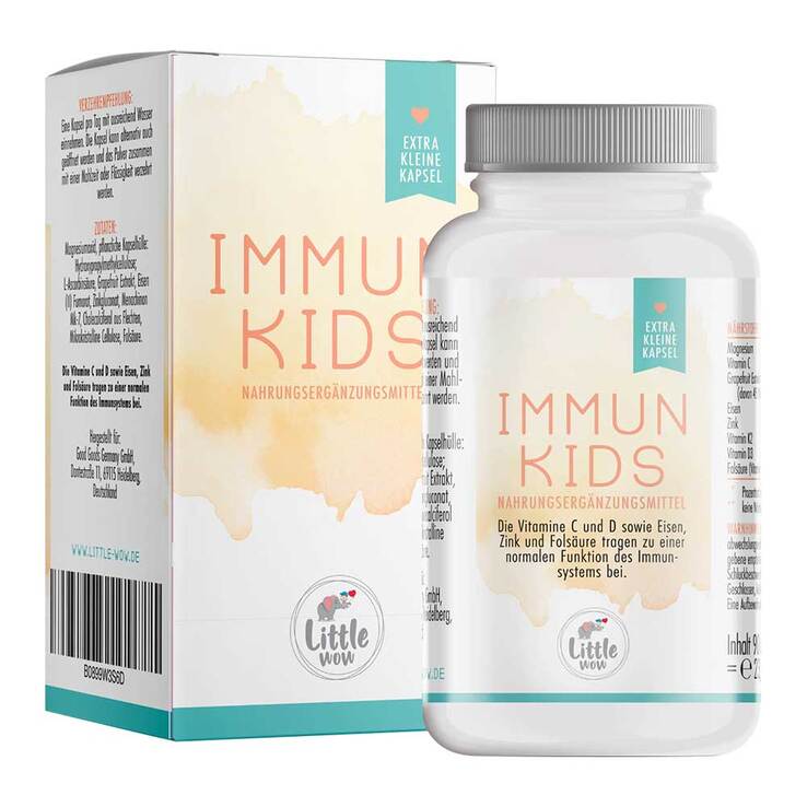 Little Wow Immun Kids Immunsystem Kind.vegan Kapseln - 1