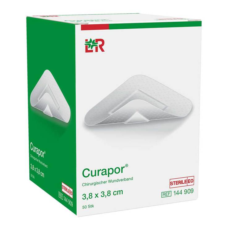 Curapor Wundverband steril chirurgisch 3,8x3,8 cm - 1