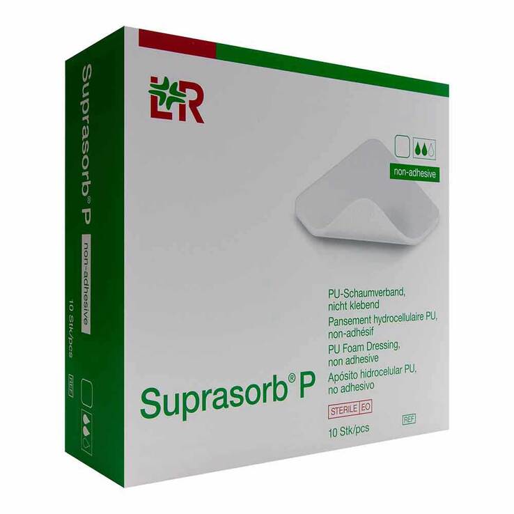 Suprasorb P PU-Schaumv.nicht klebend 7,5x7,5 cm - 1