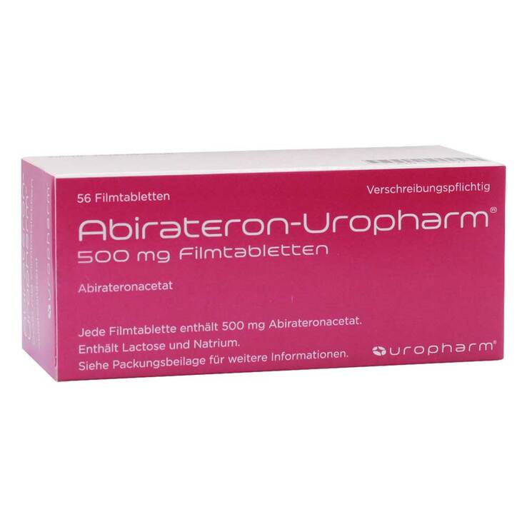 Abirateron-Uropharm 500 mg Filmtabletten - 1