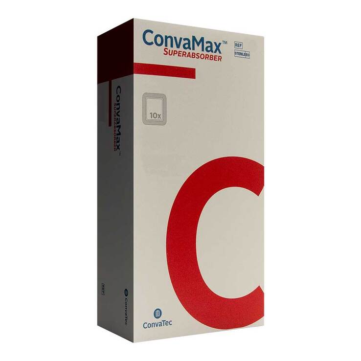 Convamax Superabsorber nicht adhäsiv 7,5x7,5 cm 10 St