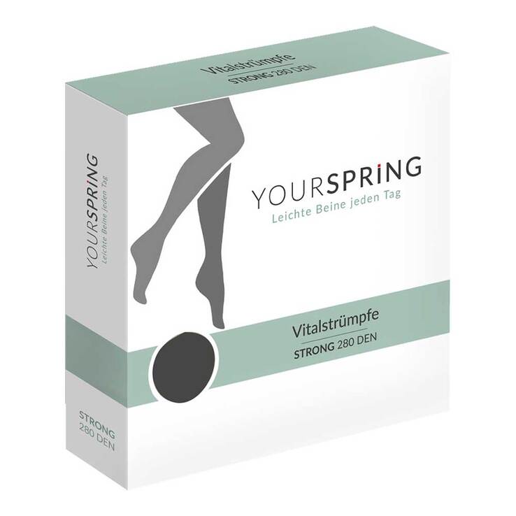 Yourspring strong blickdicht 280den AD 42 / 43 schwarz - 1