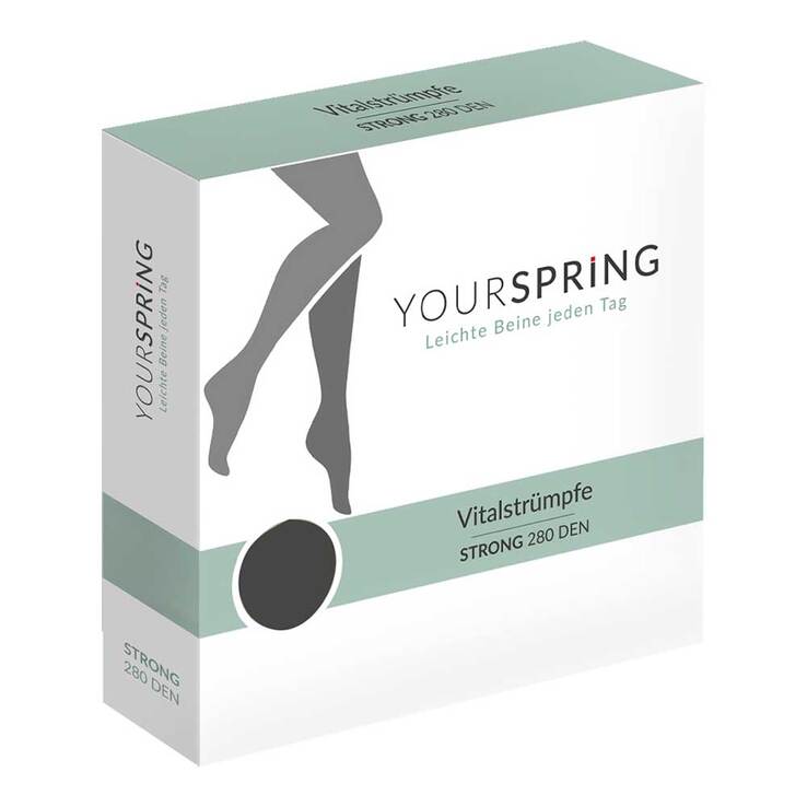 Yourspring strong blickdicht 280den AD 44 / 45 schwarz - 1