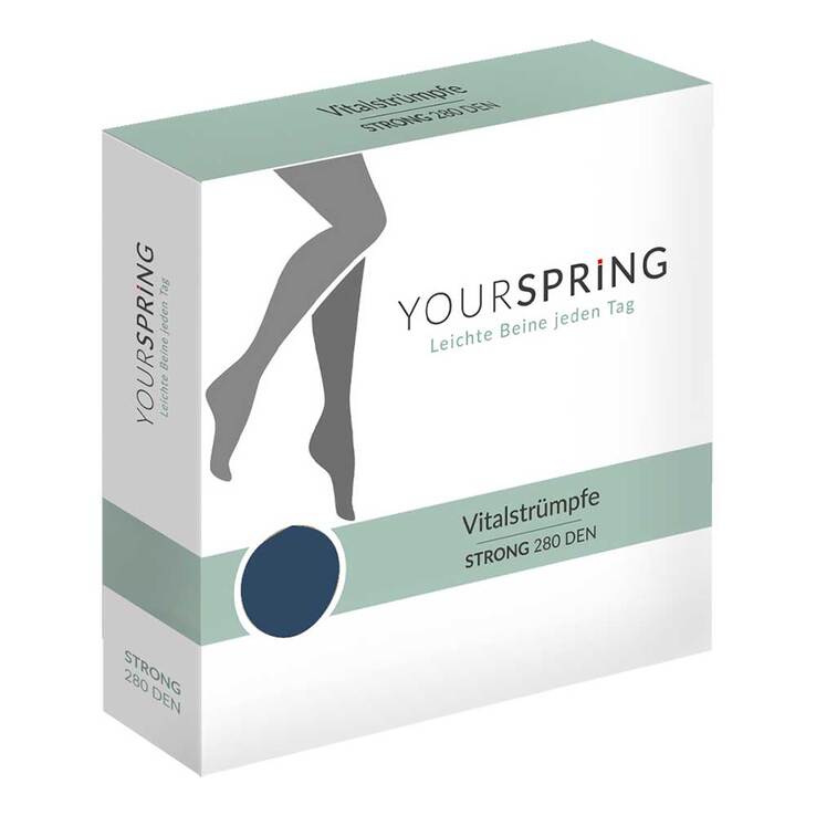 Yourspring strong blickdicht 280den AD 38 / 39 blau - 1