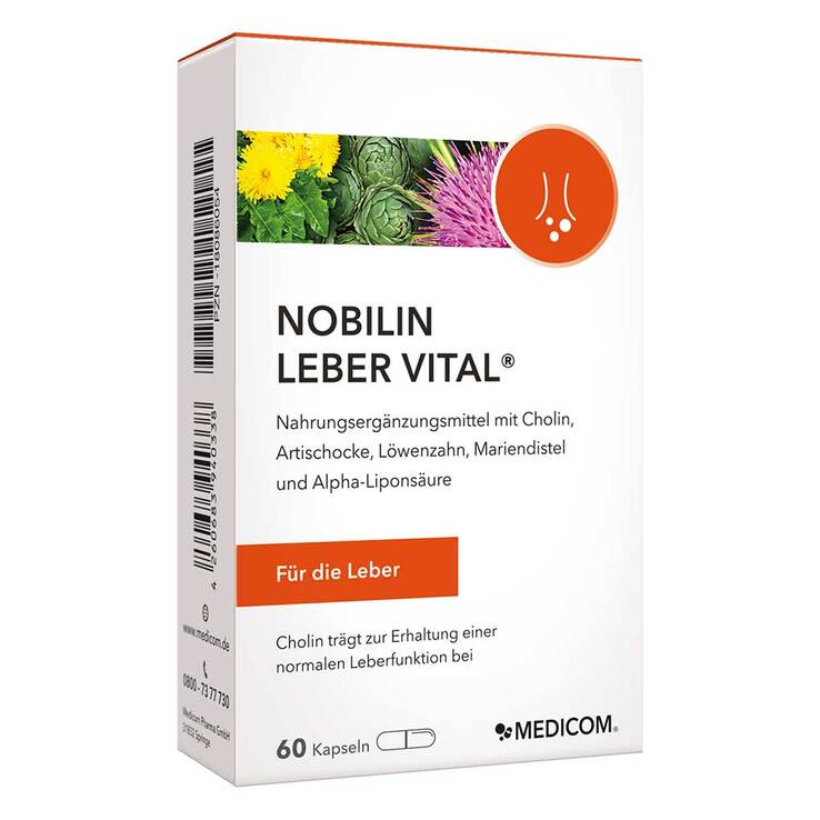 Nobilin Leber Vital Kapseln - 1