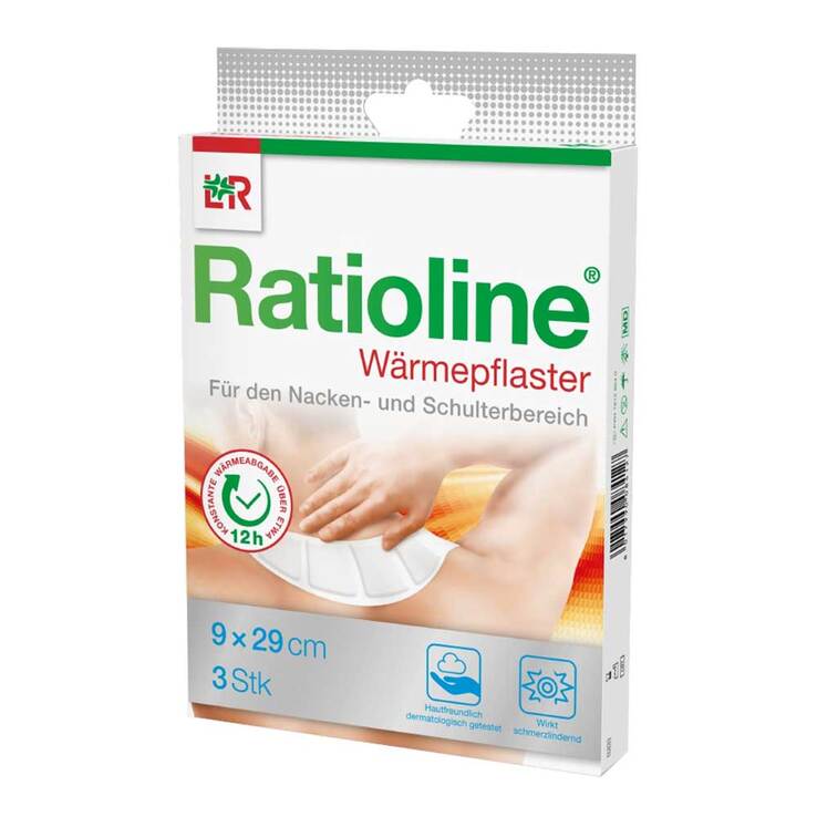 Ratioline Wärmepflaster Nacken / Schulter 9x29 cm - 1