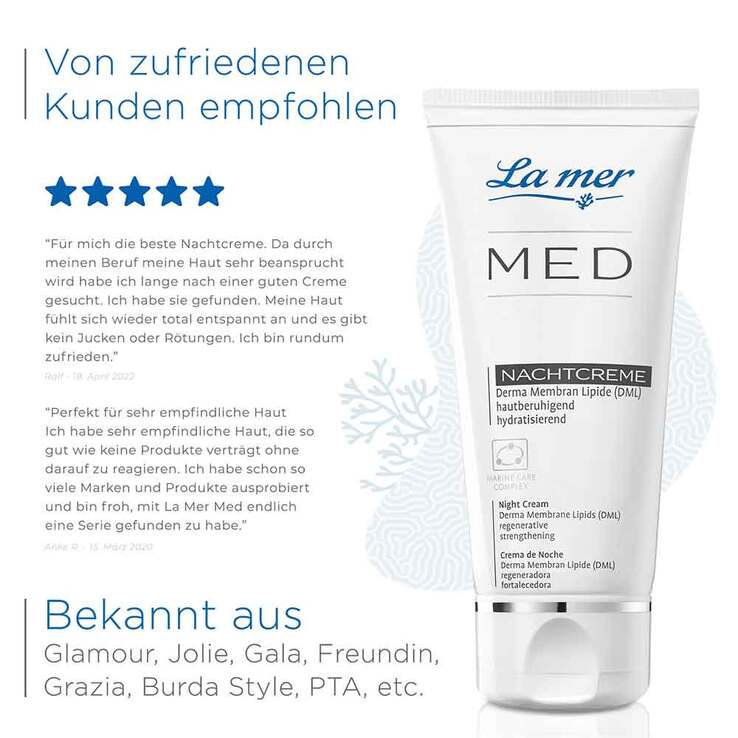 La mer Med Nachtcreme ohne Parfum - 5