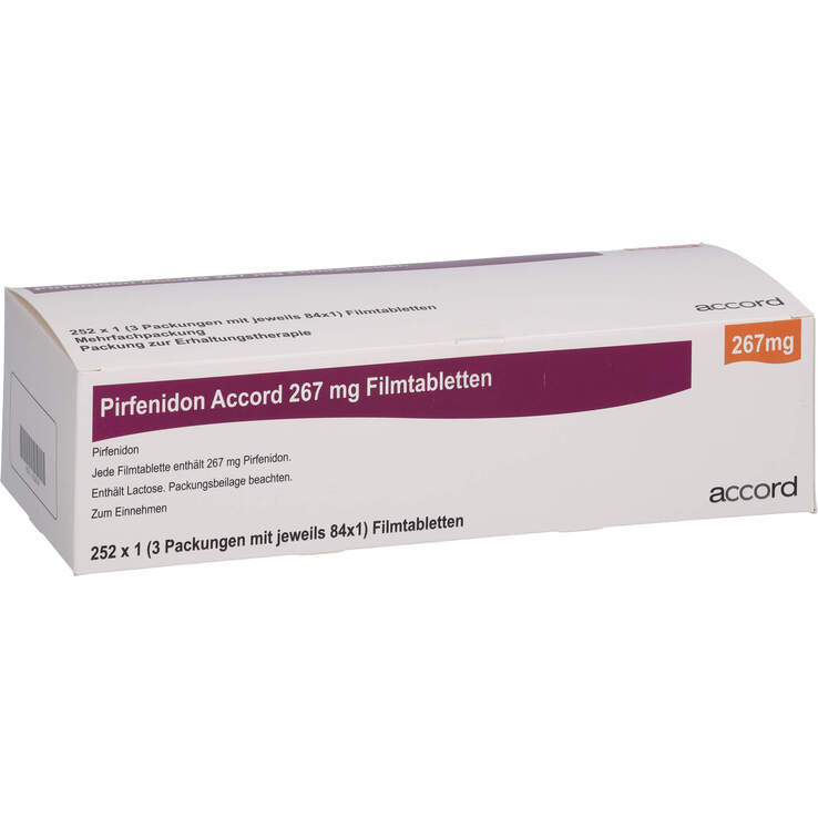 Pirfenidon Accord 267 mg Filmtabletten - 1