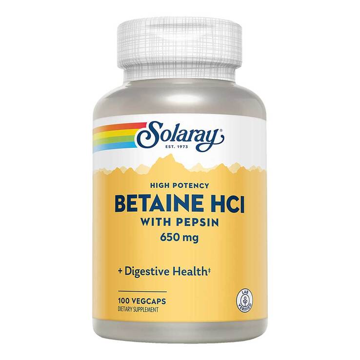 Betain HCL 650 mg + Pepsin I Kapseln - 1