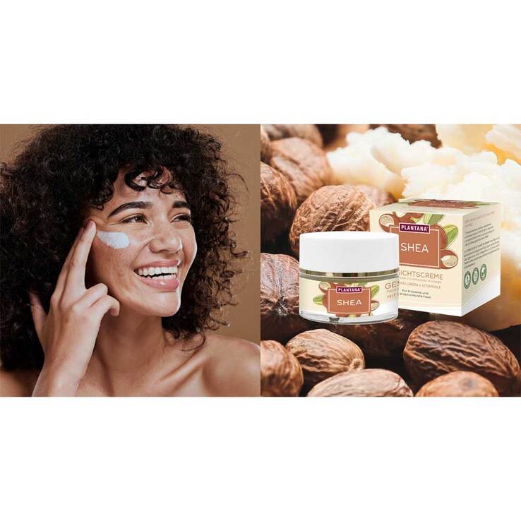 Plantana Shea Gesichtscreme Hyaluron & Vitamin-E - 6
