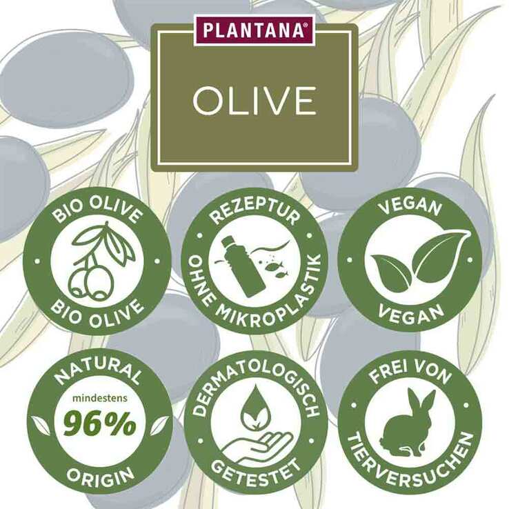 Plantana Olive Körpercreme mit Vitamin-E - 3