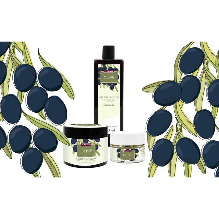 Plantana Olive Körpercreme mit Vitamin-E - 5
