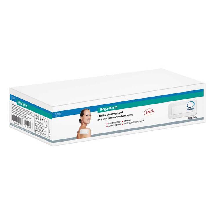 Höga-Derm steriles Pflaster 100x200 mm - 1