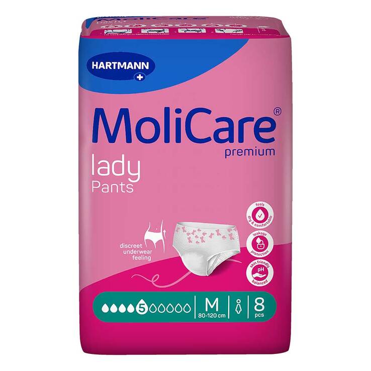 Molicare Premium lady Pants 5 Tropfen M - 1