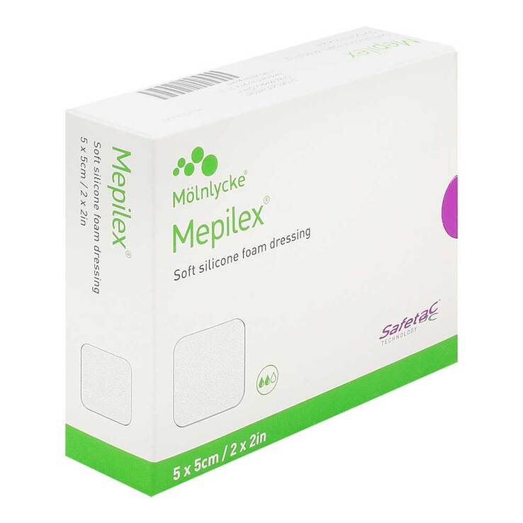 Mepilex 5x5 cm Schaumverband - 1