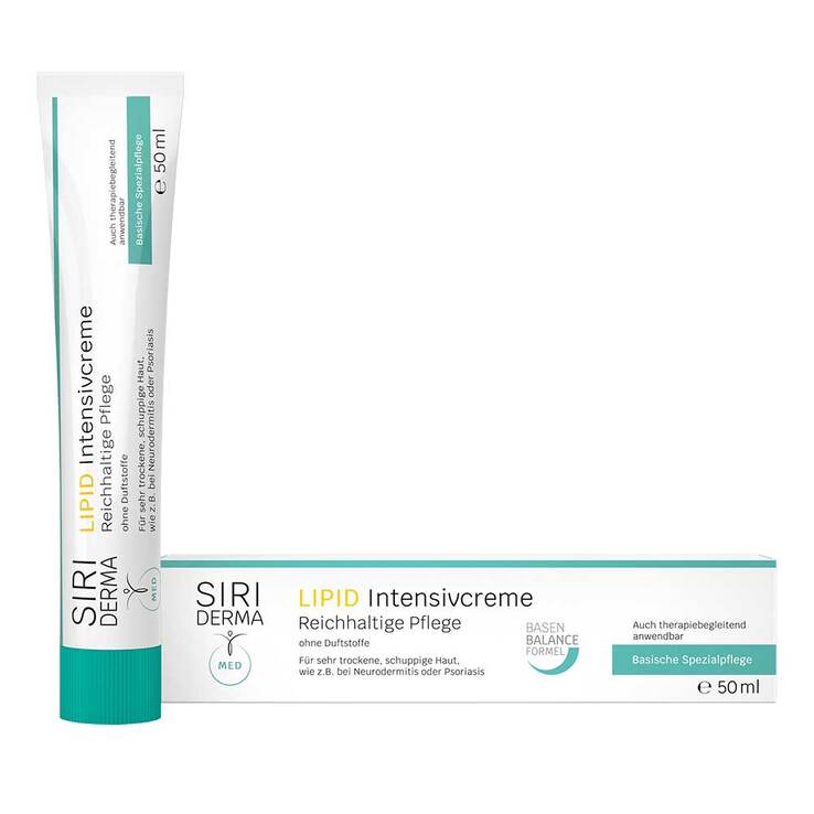 Siriderma Lipid Intensivcreme ohne Duftstoffe - 1