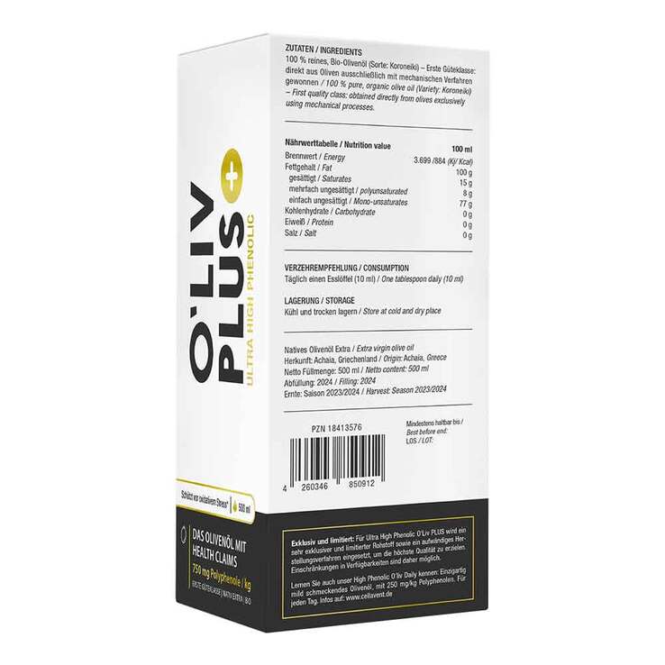 Oliv Plus high phenolic Bio Olivenöl - 2