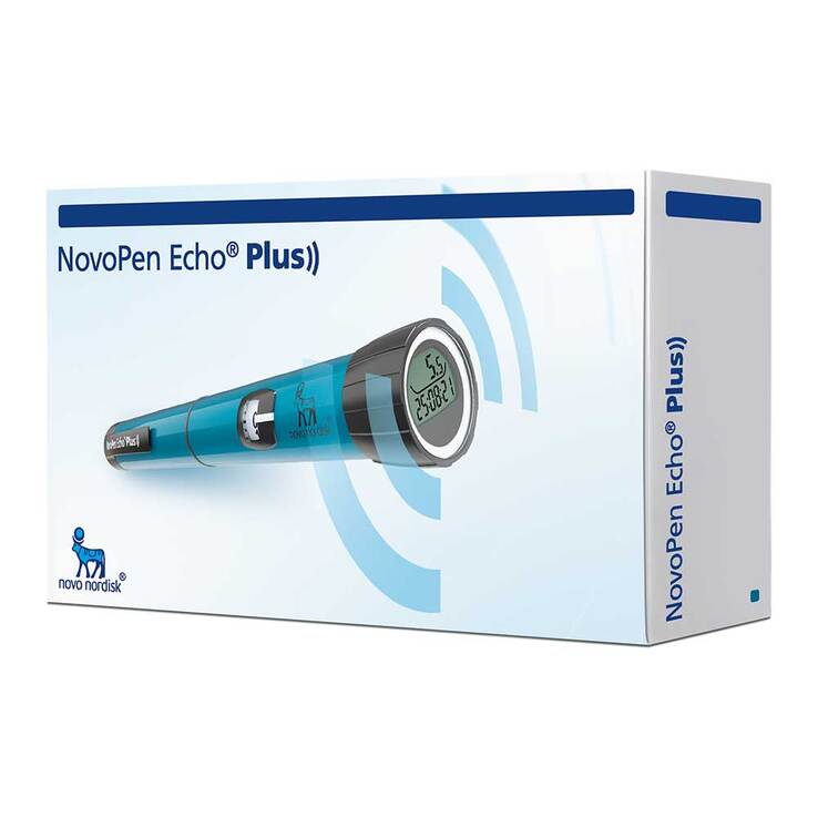Novopen Echo Plus Injektionsgerät blau - 1