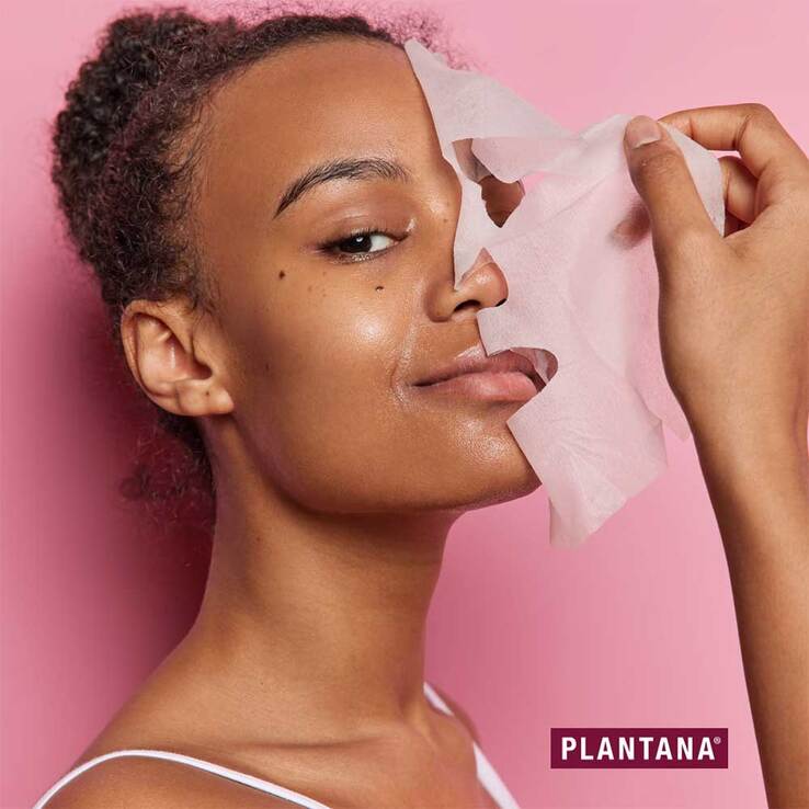 Plantana Kaktusfeige Gesichtstuchmaske mit Aloe Vera - 3