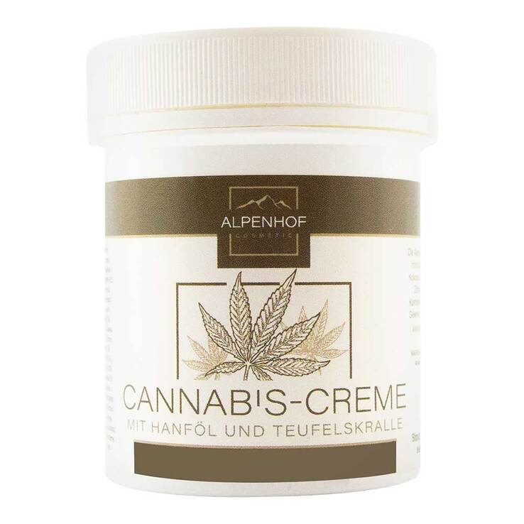 Cannabis Creme mit Hanföl + Teufelskralle Alpenhof - 1