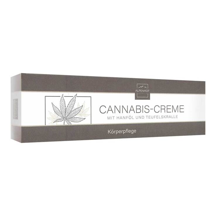 Cannabis Creme mit Hanföl + Teufelskralle Alpenhof - 1