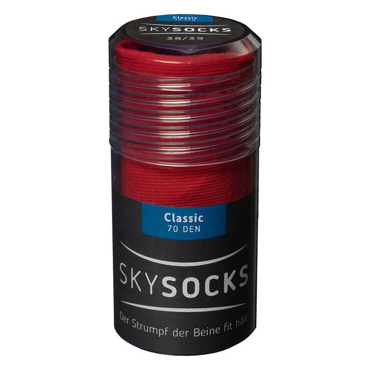 Skysocks classic 70den AD 42 / 43 red - 1
