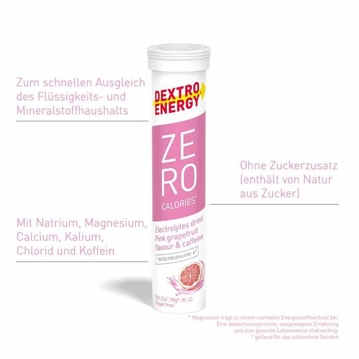 Dextro Energy Zero Calories pink Grapefruit Bta - 2