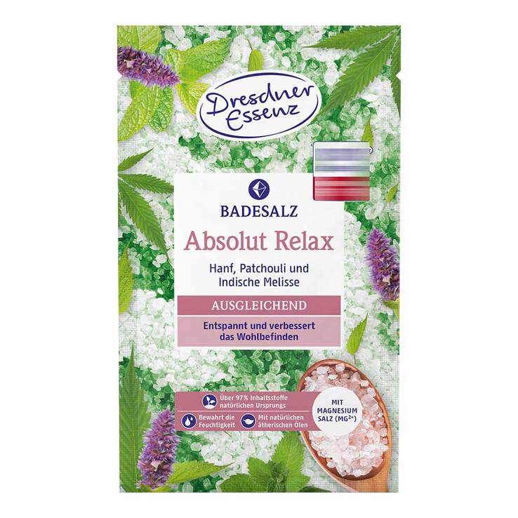DE Badesalz Absolut Relax mit Epsom Salz - 1