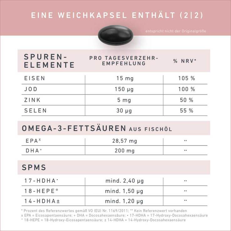 Velnatal Schwangerschaft und Stillzeit Weichkapseln - 8