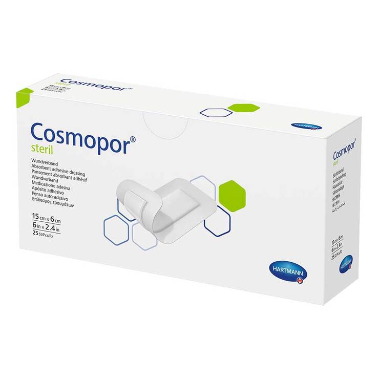 Cosmopor steril Wundverband 6x15 cm 25 St
