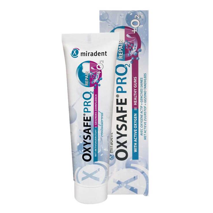 Miradent Oxysafe Pro2 Repair Zahnpasta - 1